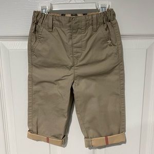 Burberry baby pants